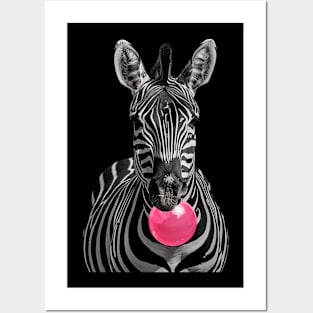 Zebra Captivating Camouflage Posters and Art